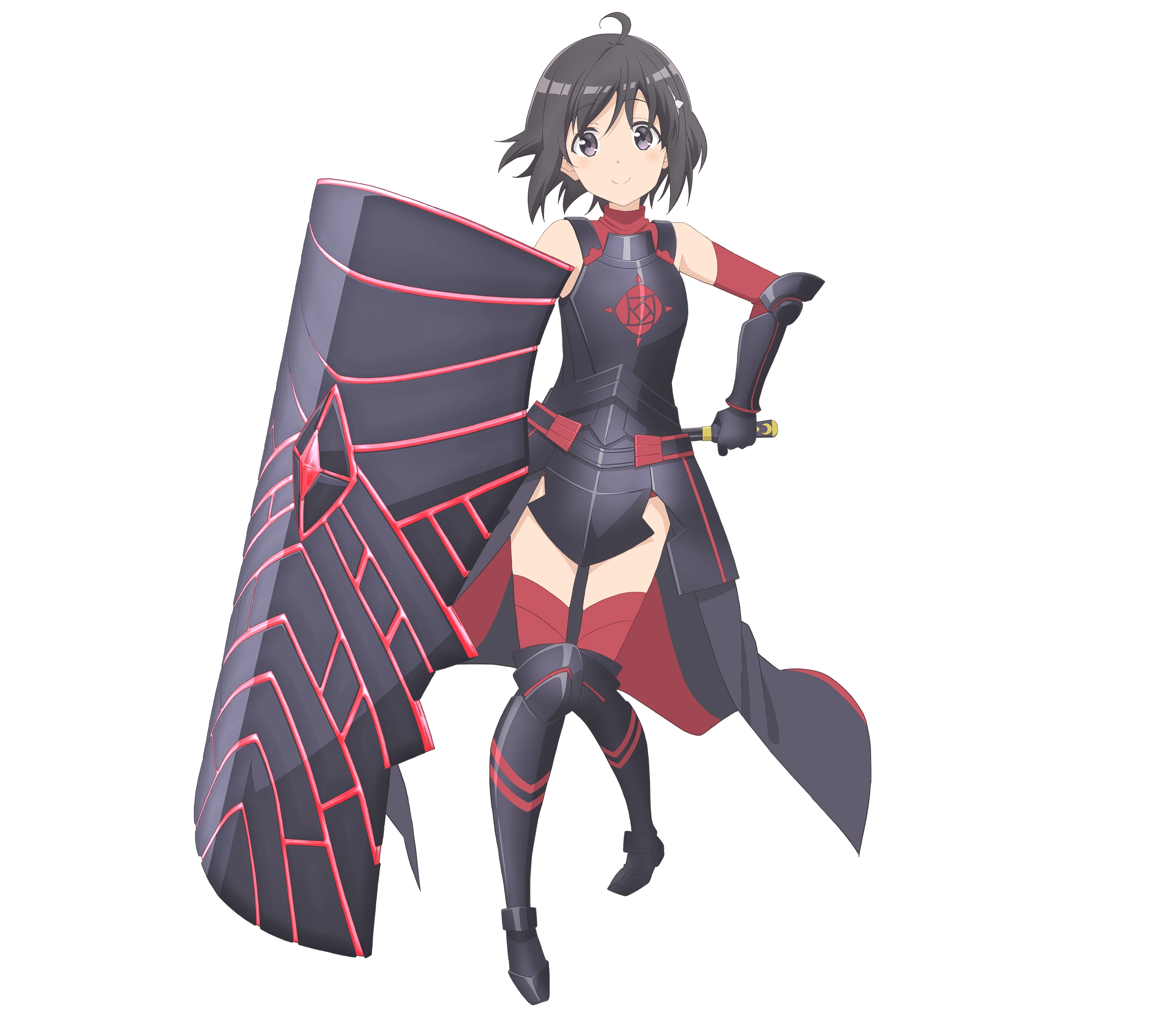 Maple in Ankoku Kishi (Dark Knight) form